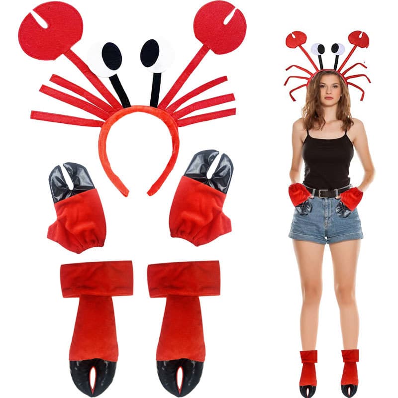 Headbands, leg warmers, and gloves