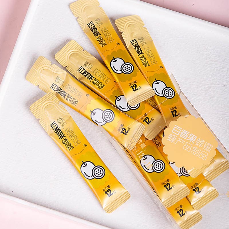 Honey wholesale OEM customized portable bag lemon honey grapefruit passion fruit tea independent bag 12G * 10 bags 3
