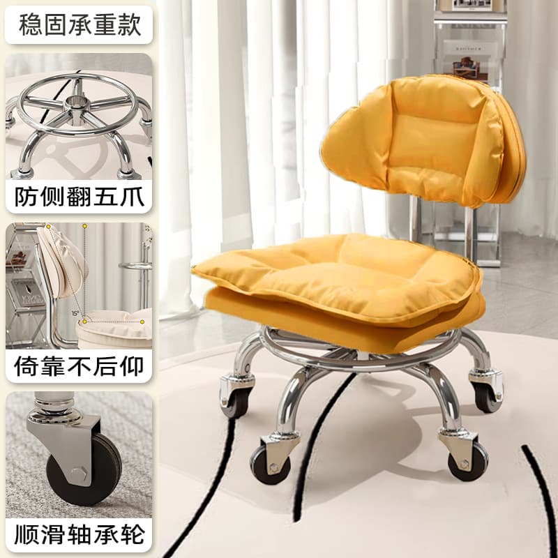 Electroplated five claws: xiaoyunduo turmeric [with] smooth bearing wheel