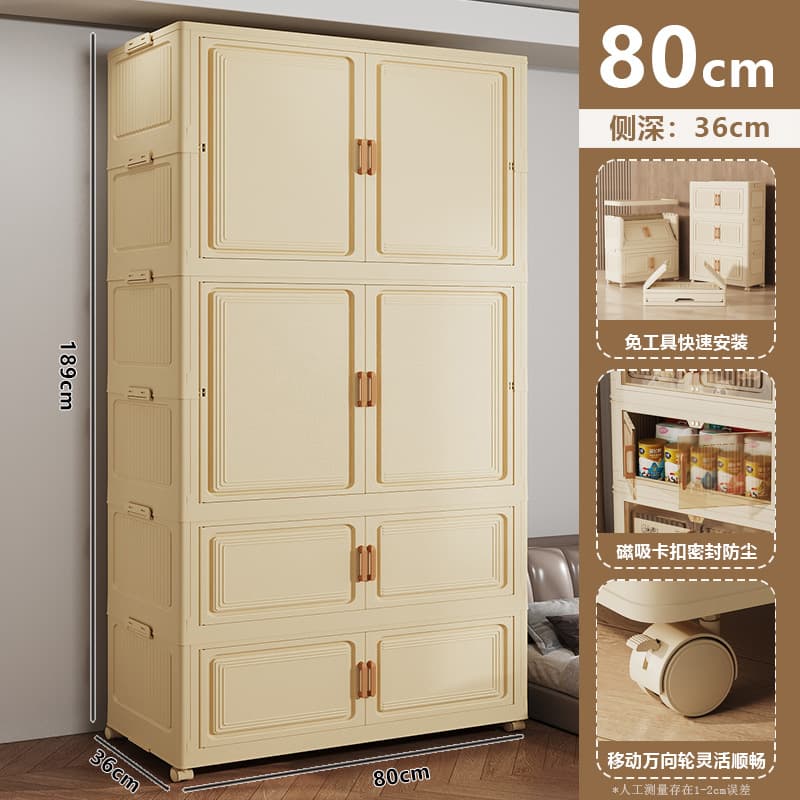 80 upgraded large space [2 sets of wardrobes + 2 sets of storage cabinets] four floors