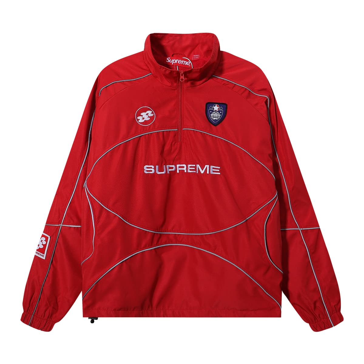 Reflective strip red [jacket]