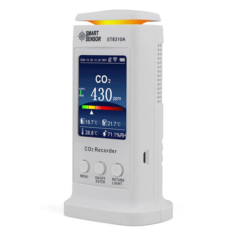 Hima ST8310A carbon dioxide recorder household air environment detector real-time monitoring wifi connection 2