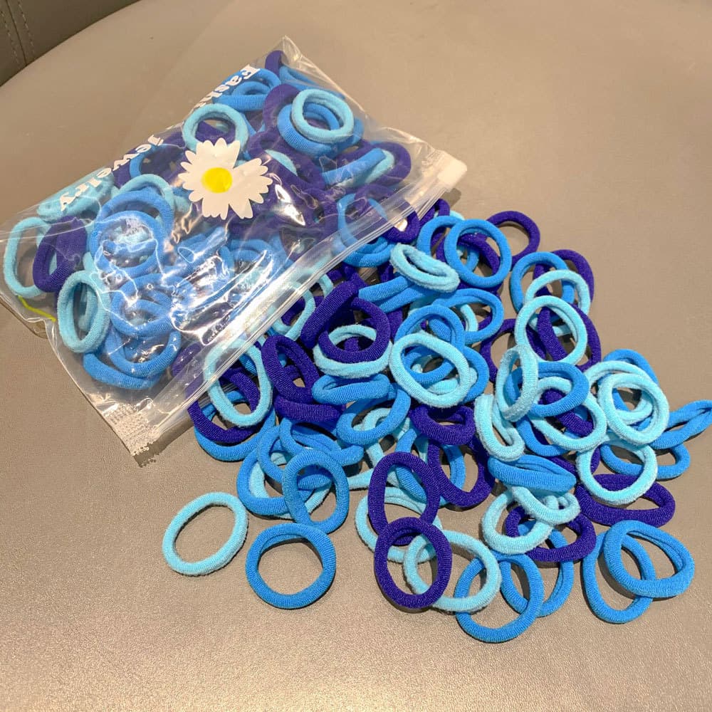 [chrysanthemum bag] 50 pieces in blue color [about 3cm]