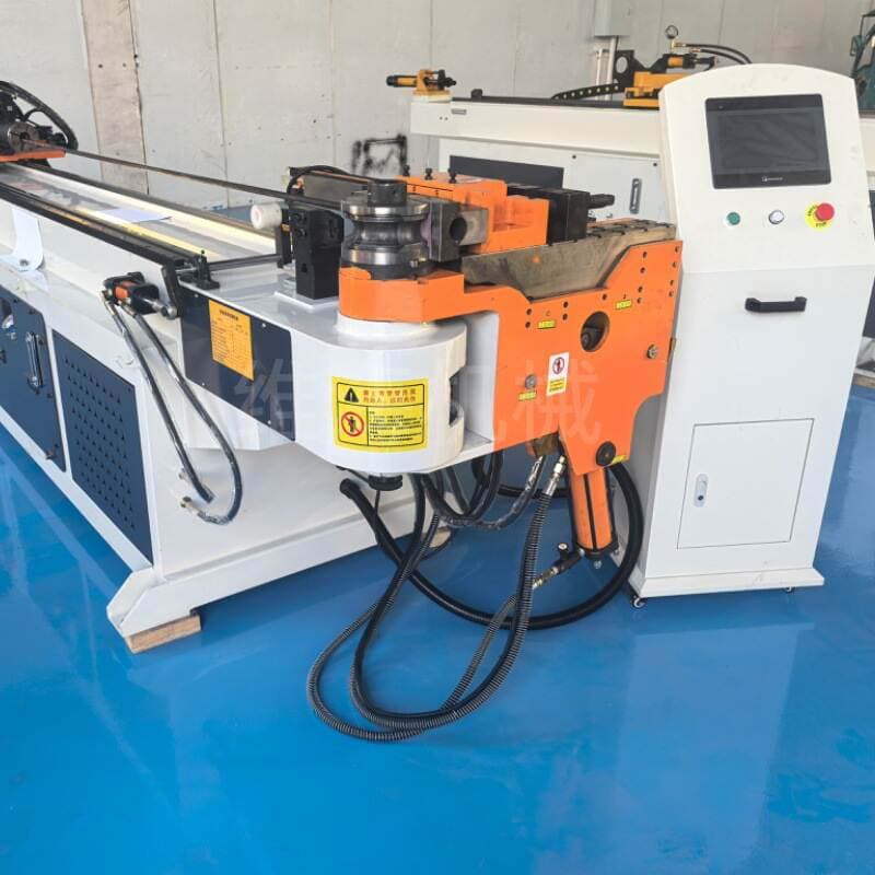 Fully Automatic Pipe Bender Manufacturer Dw63-Cnc-2A1S Metal Pipe Cnc Servo Bending Machine Automatic Pipe Bender 2