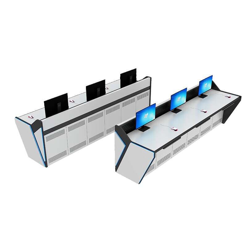 Specialized in the Production of Monitoring Consoles, Command Center Control Consoles, Straight-Line and Curved Security Dispatching Desks, Manufacturer Wholesale 5
