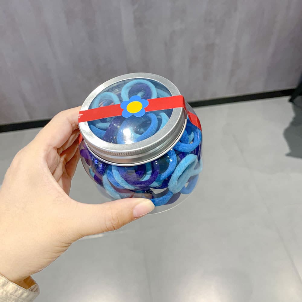[canned with aluminum lid] 100 pieces in blue color [about 3cm]
