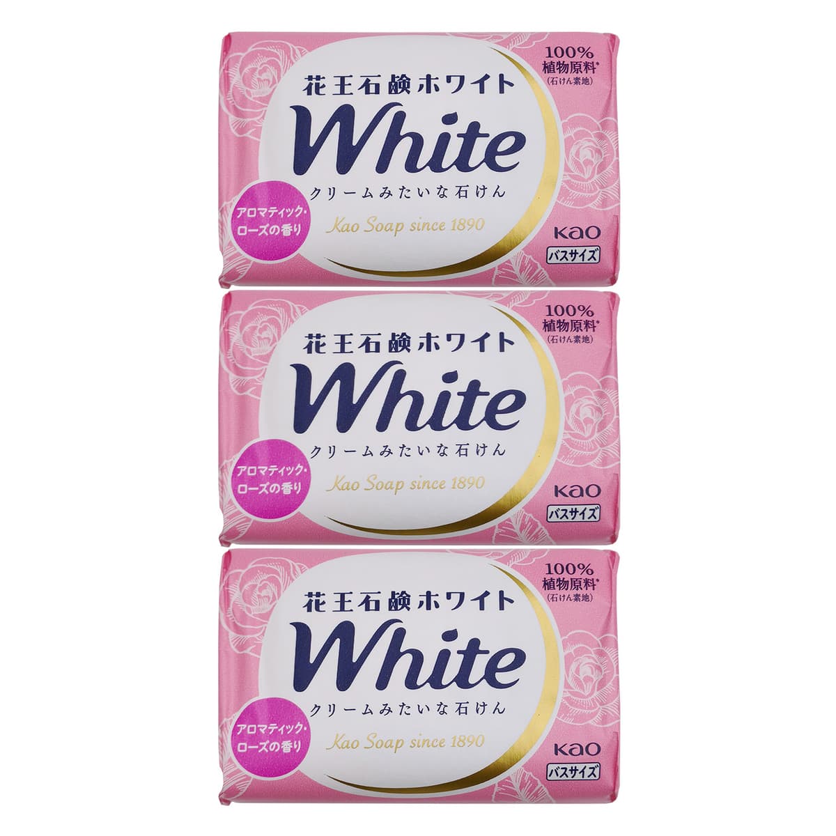 3 pieces of new rose flavor (130g*3)