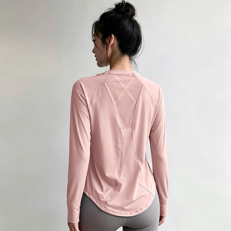 Light pink long sleeves