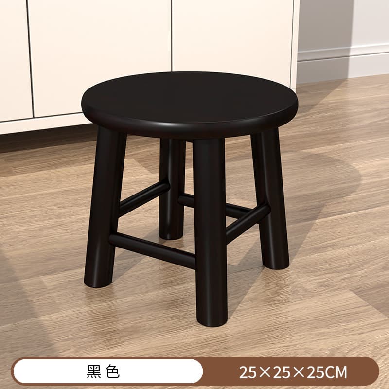 "Round legs" black 25_25cm