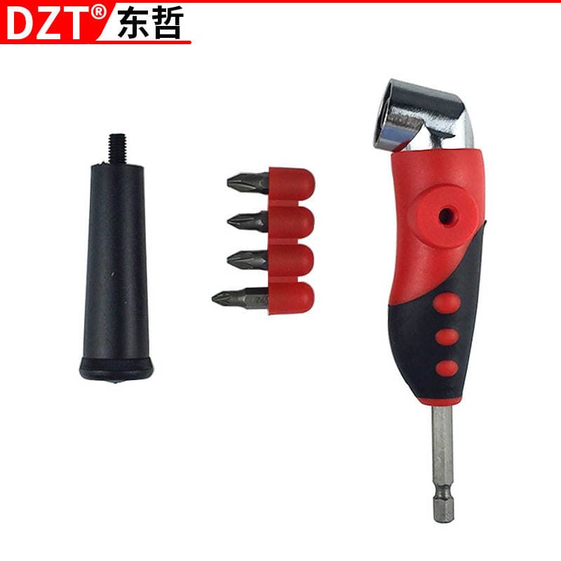 105 ° Batch Bender Electric Drill Accessories Turner Corner Extension Electric Drill Long Pole Universal Joint 4