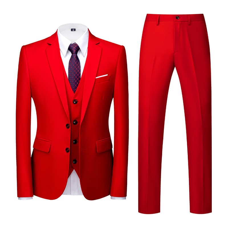Bright red
