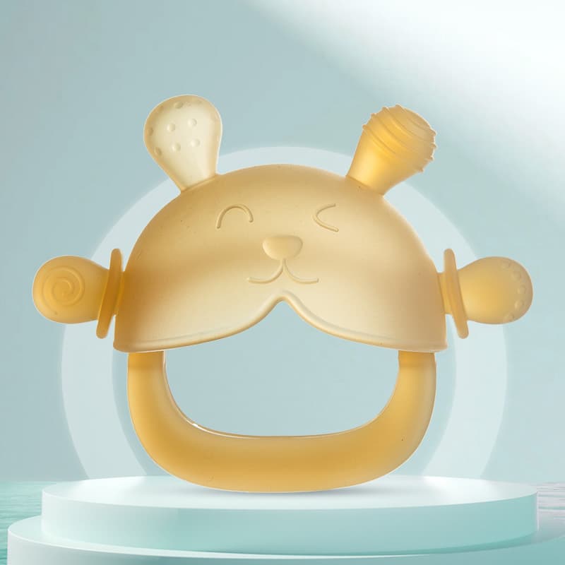 Full grip rabbit teether ※nano silver (opp bag)