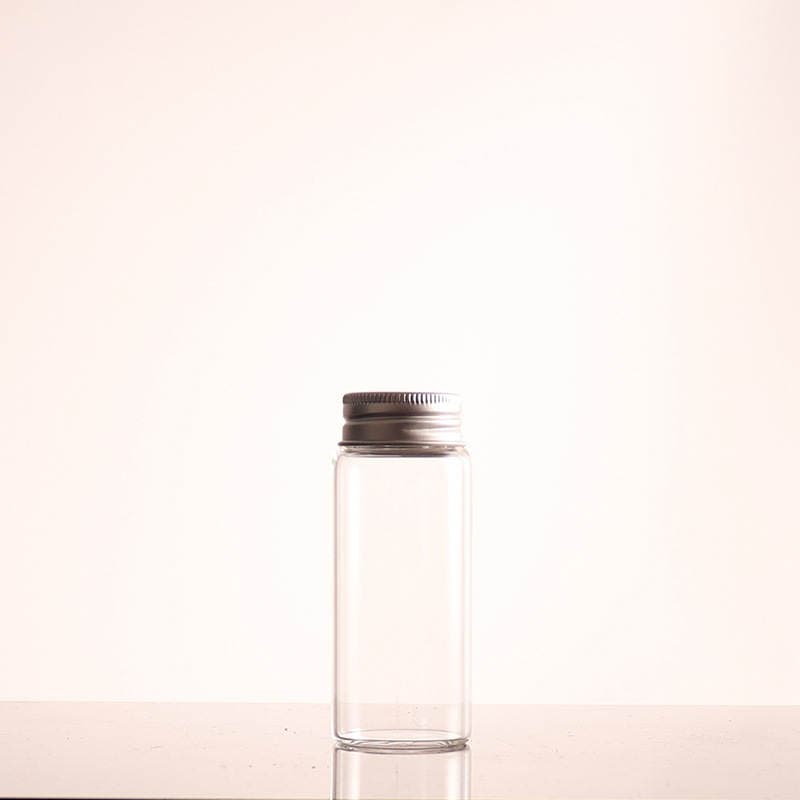 37 Diameter High Borosilicate Tube Bottle Screw Top Glass Bottle Food Packaging Bottle Transparent Candy Bottle Capsule Chinese Herbal Bottle 4
