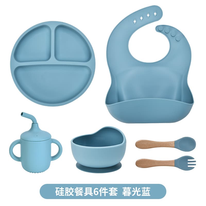 Twilight blue [6 pieces of tableware, regular style]