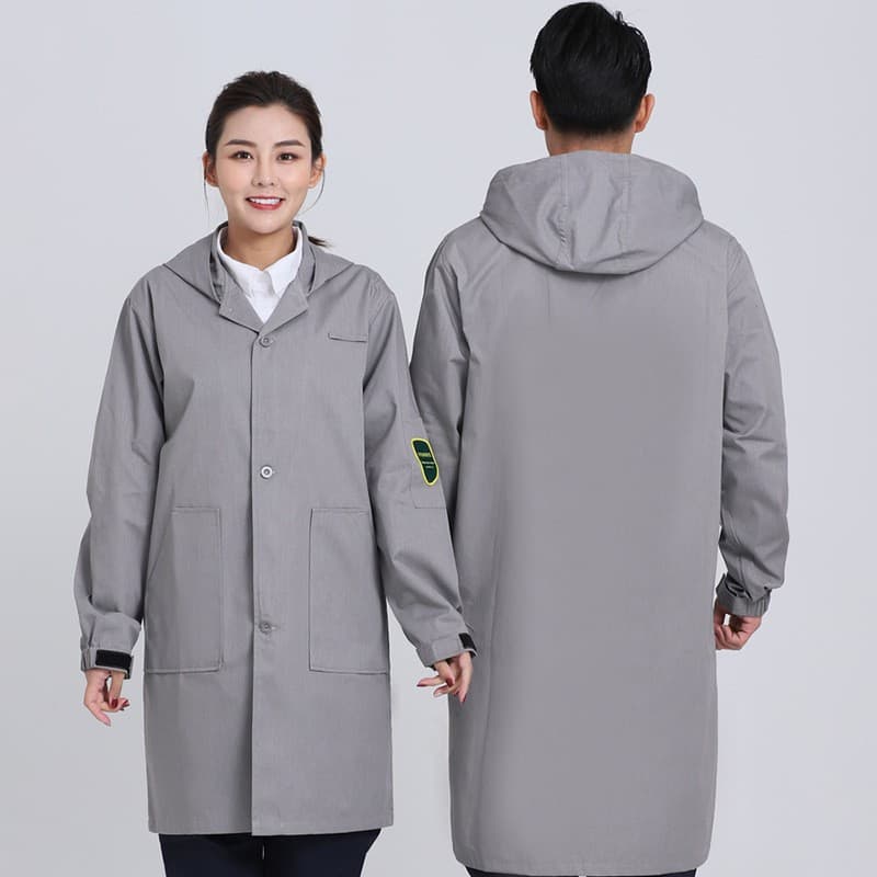 Gray coat