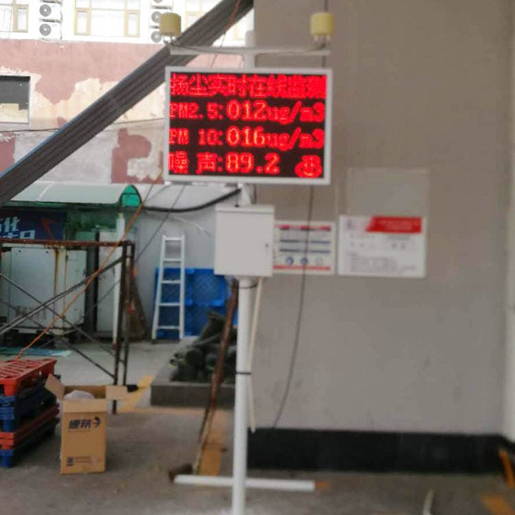 Dust Monitoring System Industrial Site Online Noise Dust Environmental Noise pm2.5 Dust Detector 2