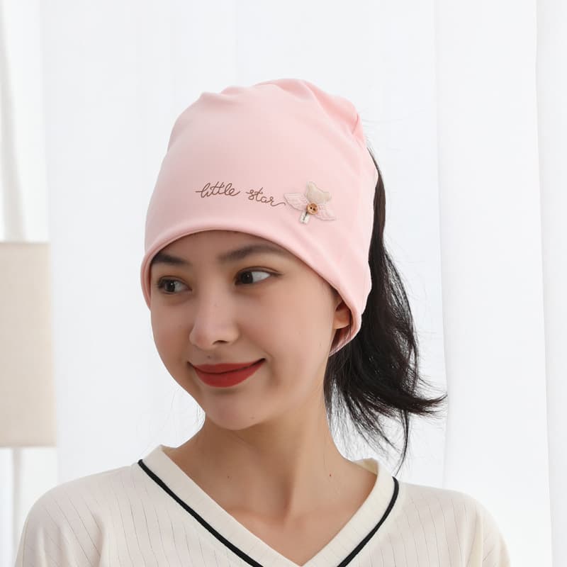 Angel Bear Heap Hat Orange Powder