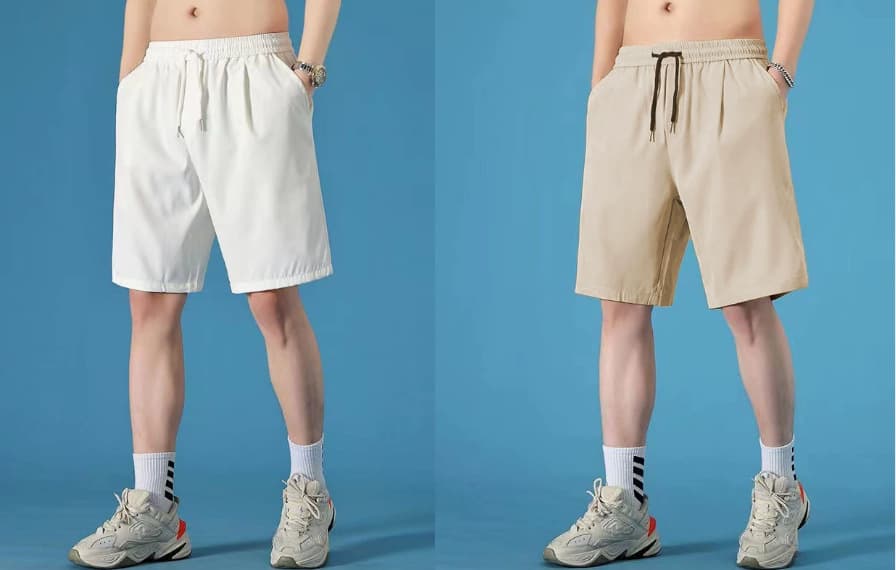 (sanjia) k17-khaki + white (two pieces)