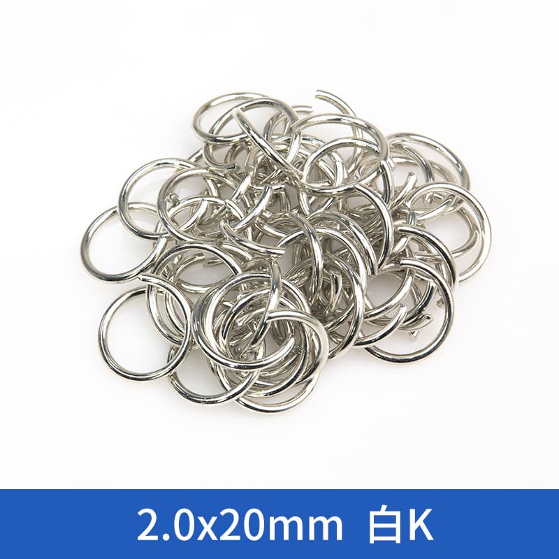 2.0*20mm white k[100 pieces]