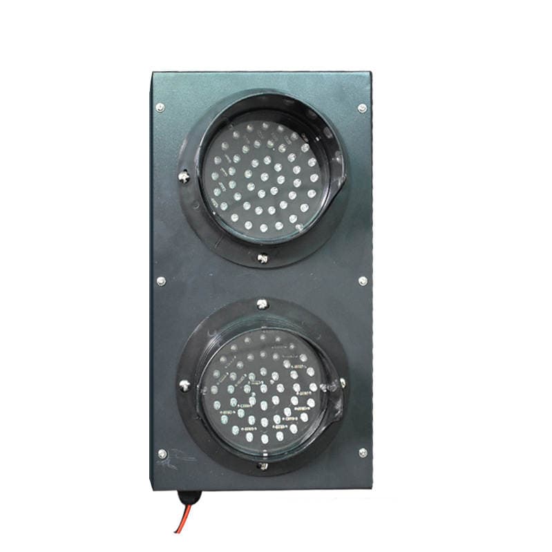 Small Red and Green Lamp 100MM Round Teaching Traffic Light 12V/24V/220V Factory Outlets 3