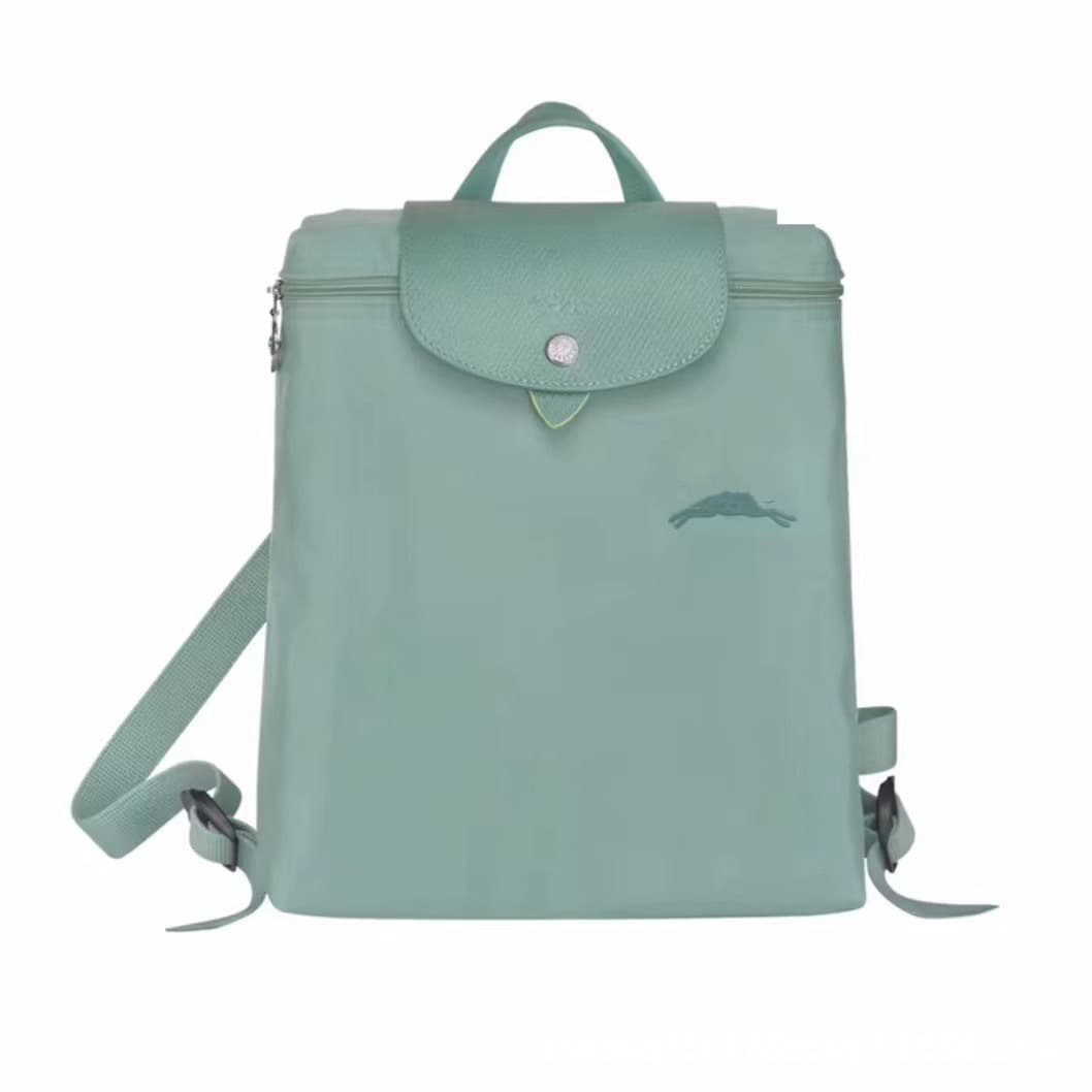 Environmentally friendly lake blue backpack
