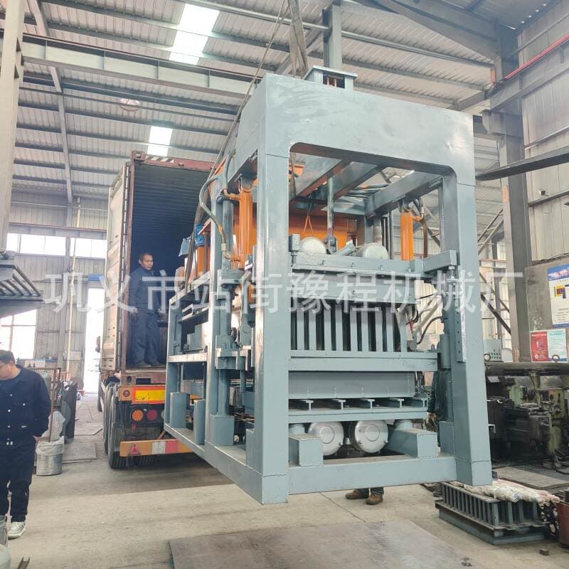 Small Electric Hollow Block Machine, Fully Automatic Hydraulic Brick Making Machinery, Household Pad Block Machine 4