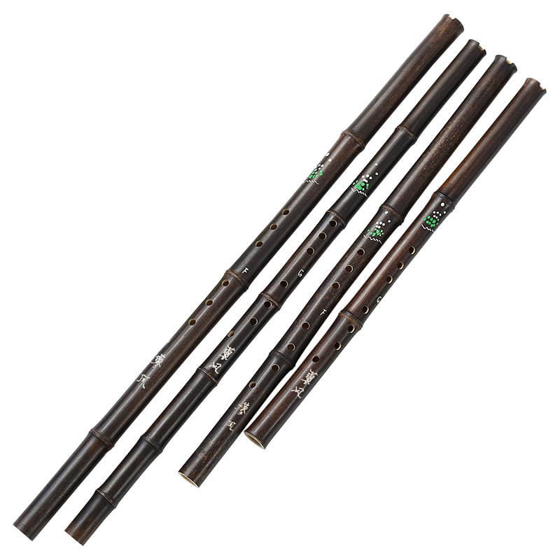 Zizhu Eight-Hole g Key Long Bamboo Flute for Beginners Professional Performance Level 8-Hole F Short Bamboo Flute Zizhu Flute Ethnic Instrument 5