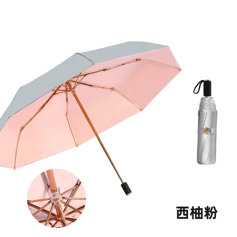 New product pink-double layer titanium silver + vinyl