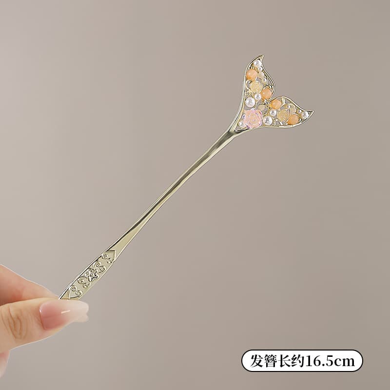 Flower fish tail-pink