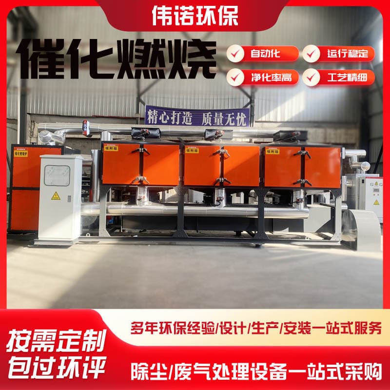 Rco Catalytic Combustion Integrated Machine Customized Photooxygen Catalytic Combustion Environmental Protection Equipment Waste Gas Treatment Heat Storage Combustion Furnace 3