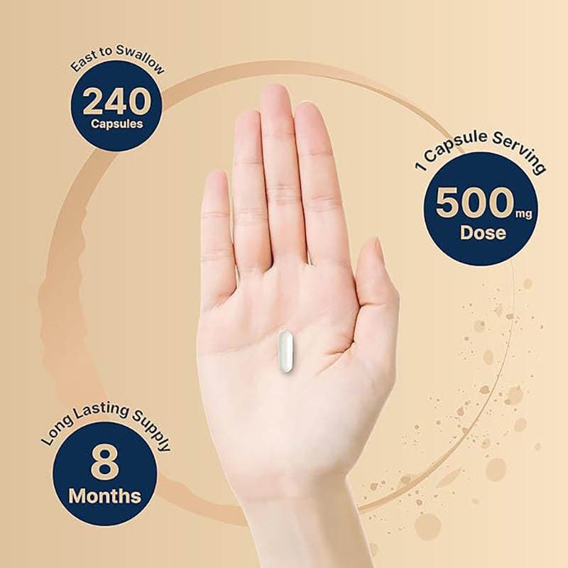 Amazon Tk Cross-Border Spot Goods Glycinate Magnesium Complex Supplement Capsules Magnesium Capsules Processing 3