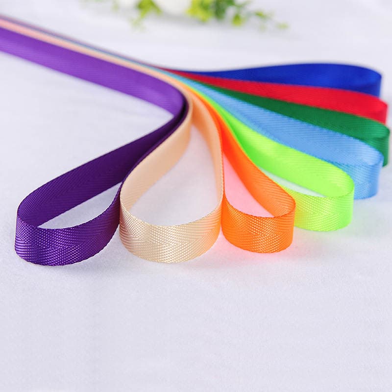 Color herringbone imitation nylon webbing bag accessories backpack shoelace webbing clothing strap ribbon handbag 4