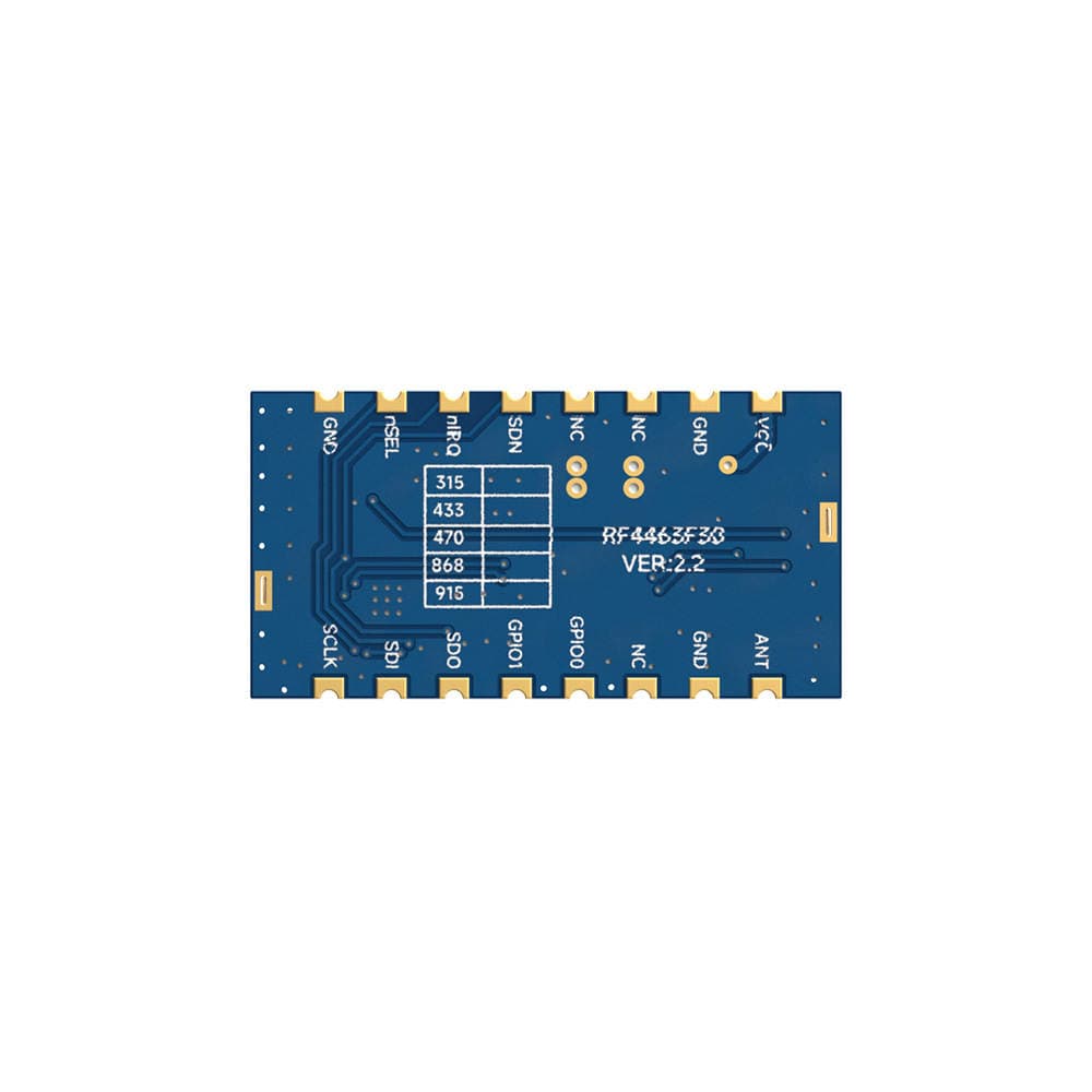 Siwei Wireless Si446 Wireless Module Rf4463F30 1W High-Power Long-Distance Wireless Rf Communication Module 2