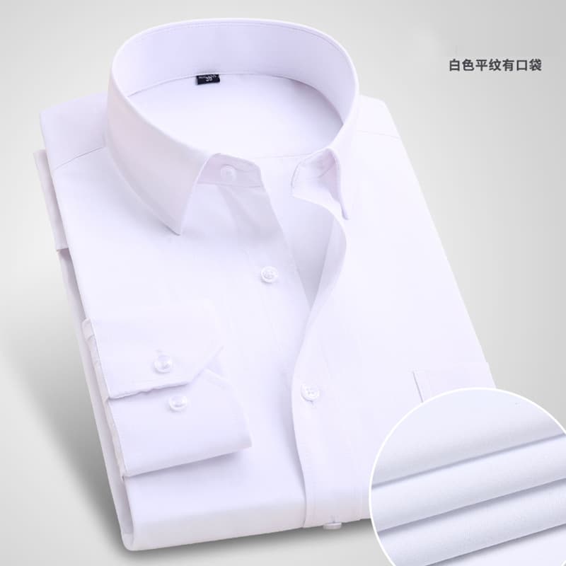 White Plain Long Sleeve