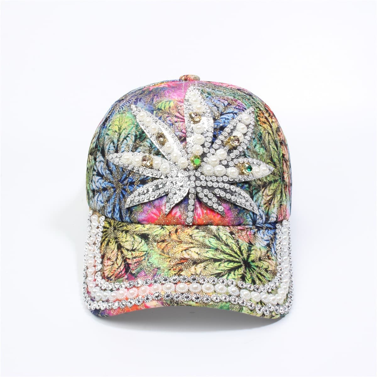 Seven colorful leaves