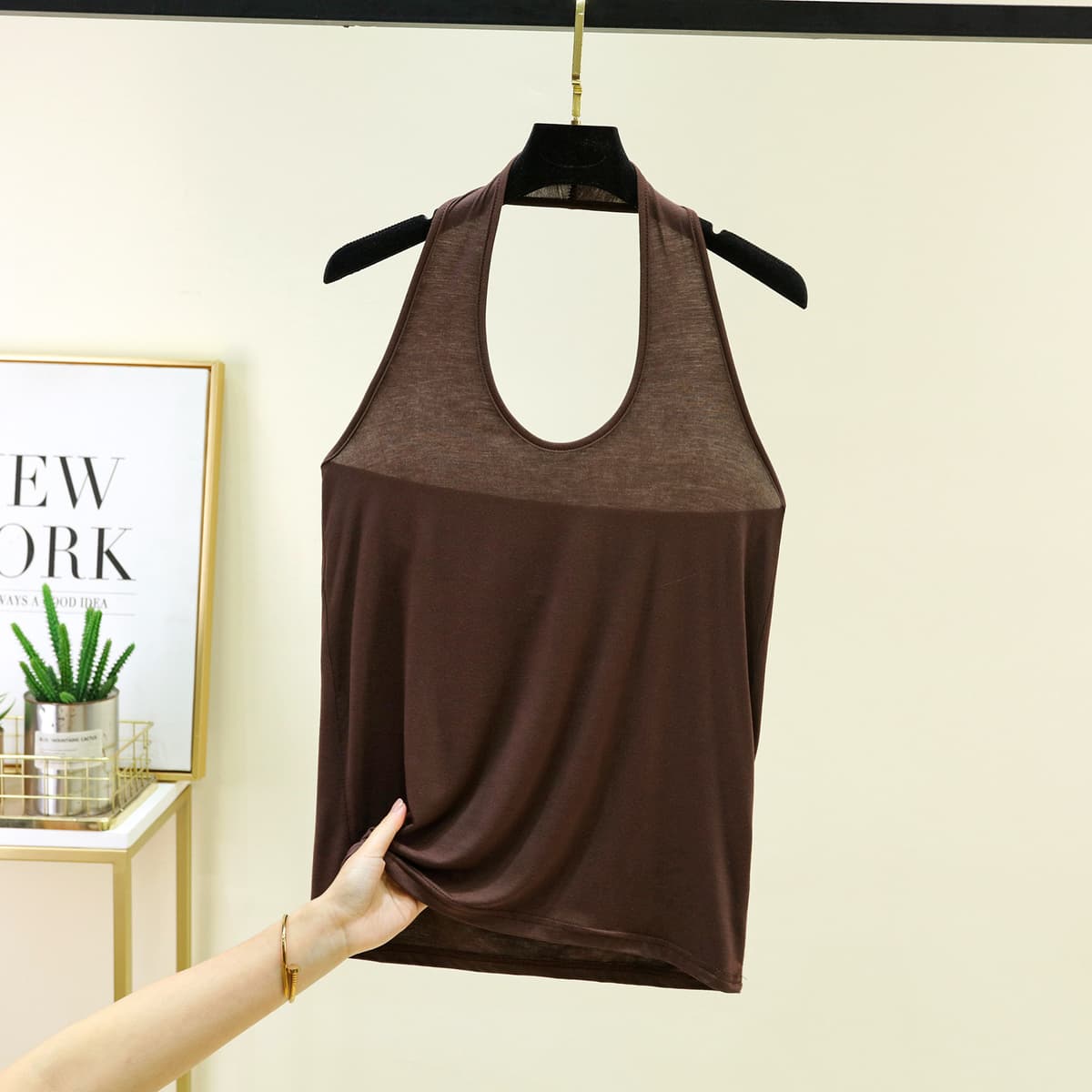 Brown