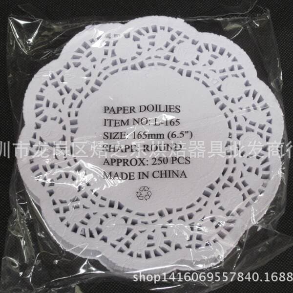Round 6.5inch (Diameter 16.5cm) Flower Base Paper, Flower Cushion Paper, Flower Paper, 8 Packs/Box