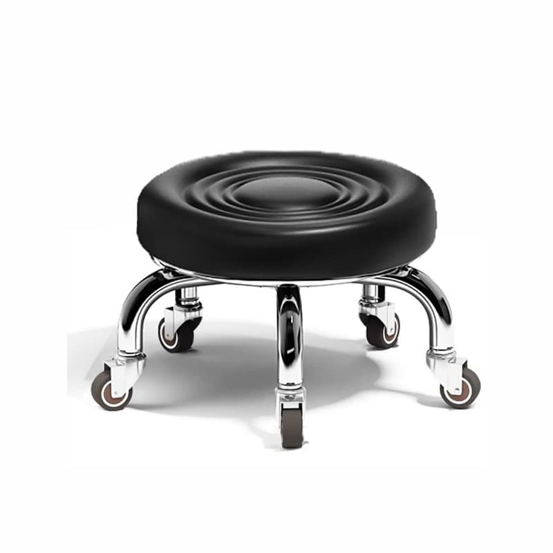 Black corrugated--rubber wheel [height 21cm]