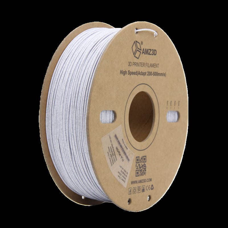 3D Printing Pla Filament, Marble Texture Filament, Multi-Color, 1.75mm Diameter, Suitable for Bambu Lab Printing 5