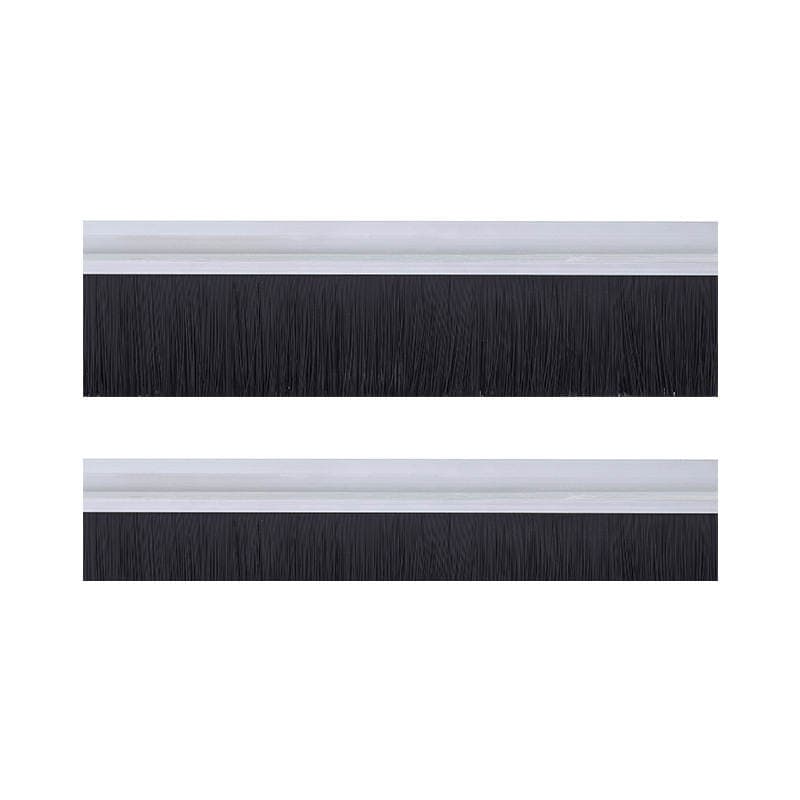Special-Shaped Double-Row Long-Handled Strip Brush, Aluminum Alloy Strip Brush, Industrial Door Seam Brush, Sealing Industrial Brush, Cabinet Brush Strip Wholesale 5