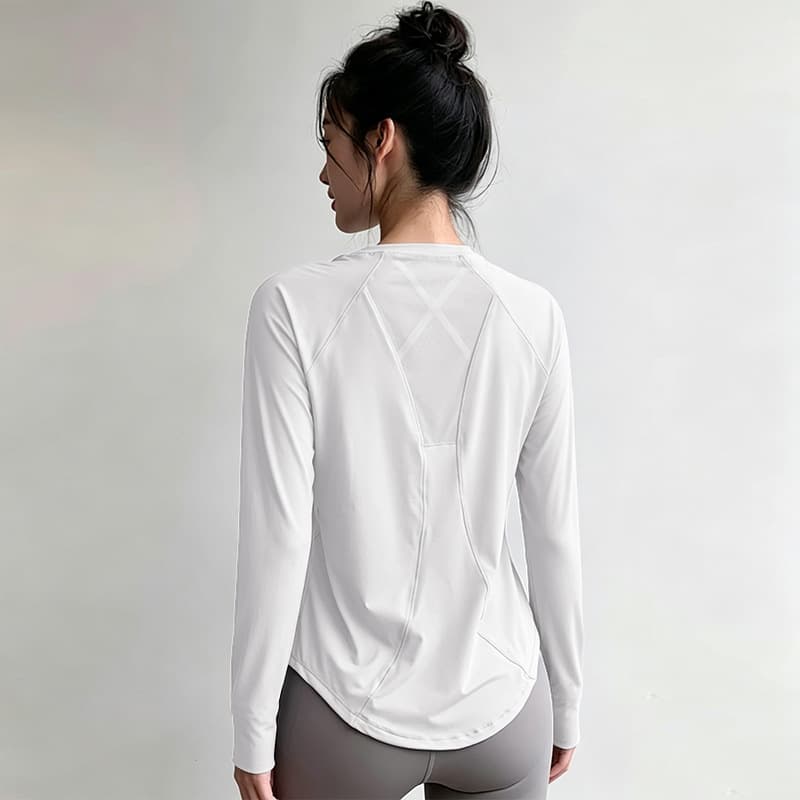 White long sleeves