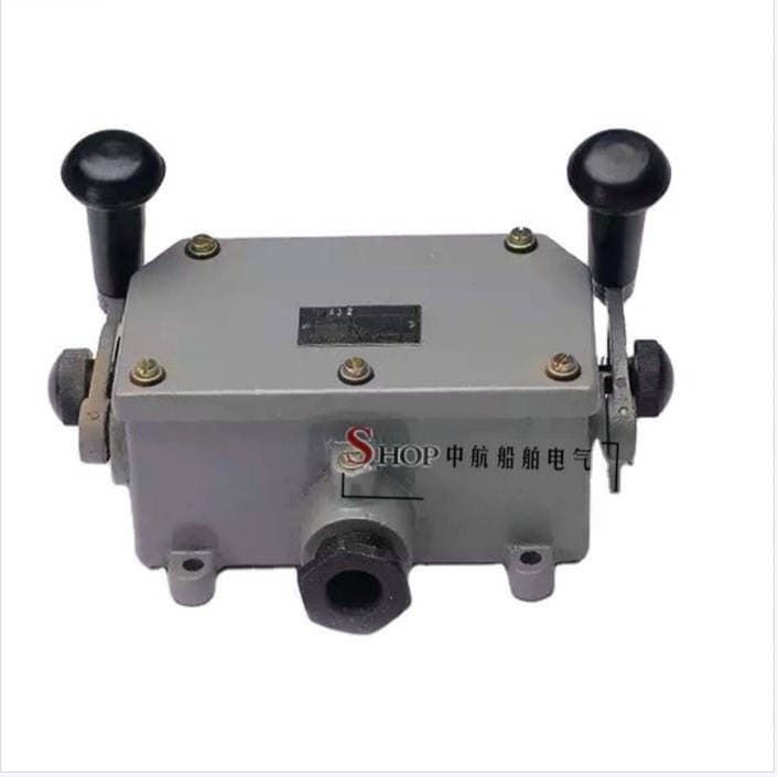 Yuantu Electric Marine Double Handle Key Switch AJ2 Mohs Key 220V10A Protection Class IP56 5
