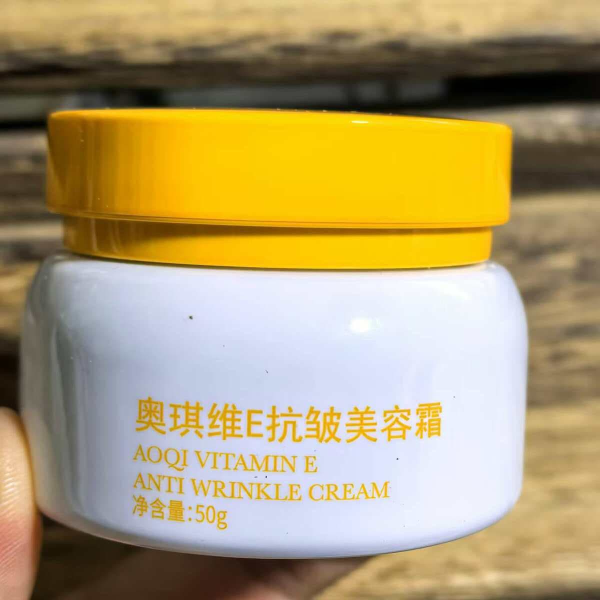 Aochi E Vitamini Qırış Əleyhinə Nəmləndirici Üz Kremi 50g 3