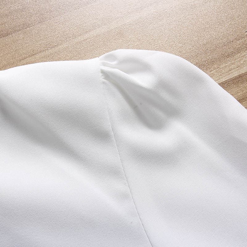 2026 New Style Professional Korean-Style Student Shirt for Women, Long-Sleeve Loose Chiffon Shirt with Bow, Custom Wholesale 4