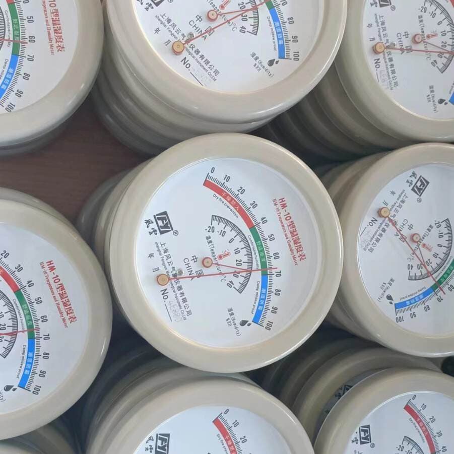 Shanghai Meteorological Hm-10 Hair-Type Temperature and Humidity Meter Warehouse Laboratory Temperature and Humidity Meter 4