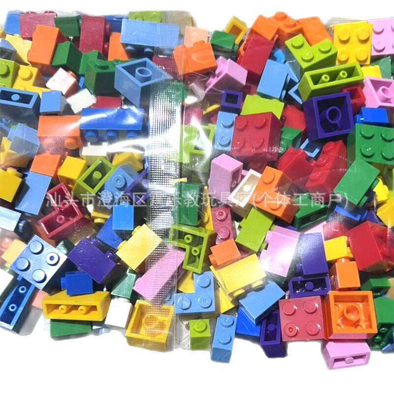 Kindergarten Sign-in Building Blocks Wall Panel Small Particle Package Compatible with Lego Accessories Children's Educational Institution Toy Batch 5