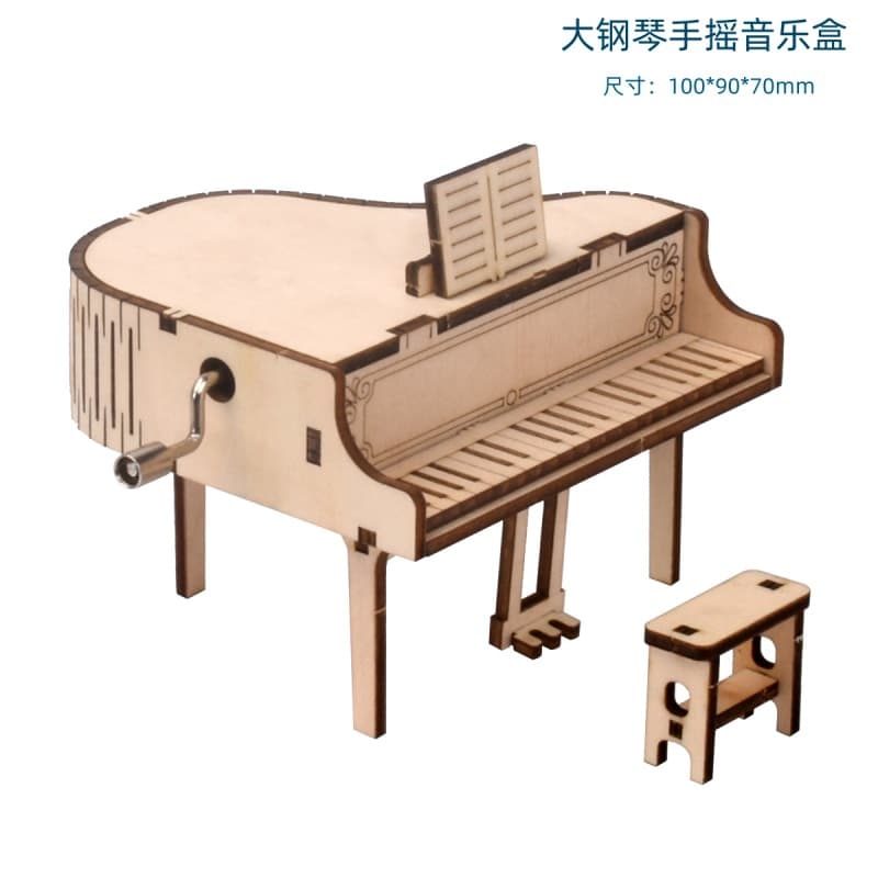 Byh802 hand-cranked grand piano