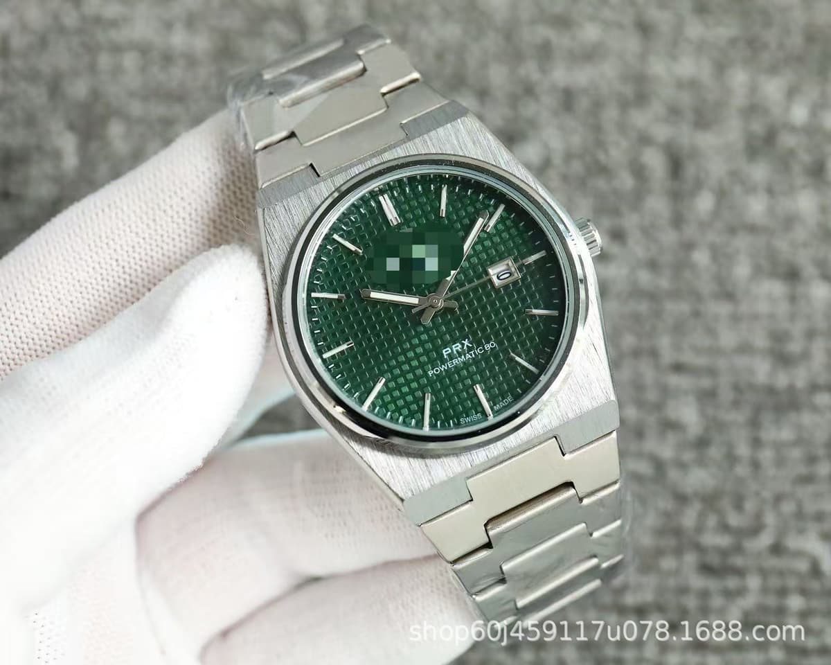 Prx steel strip mechanical green plaid