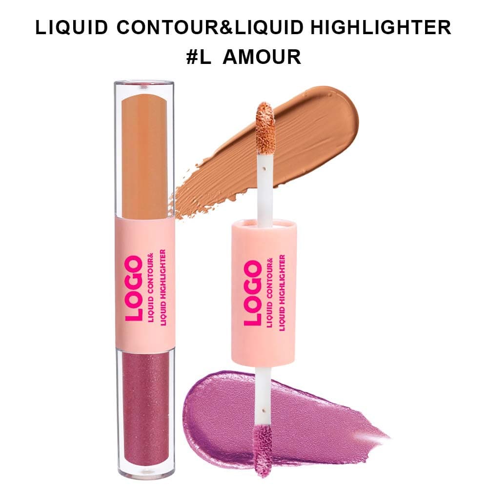 Contouring liquid + highlighter liquid#12