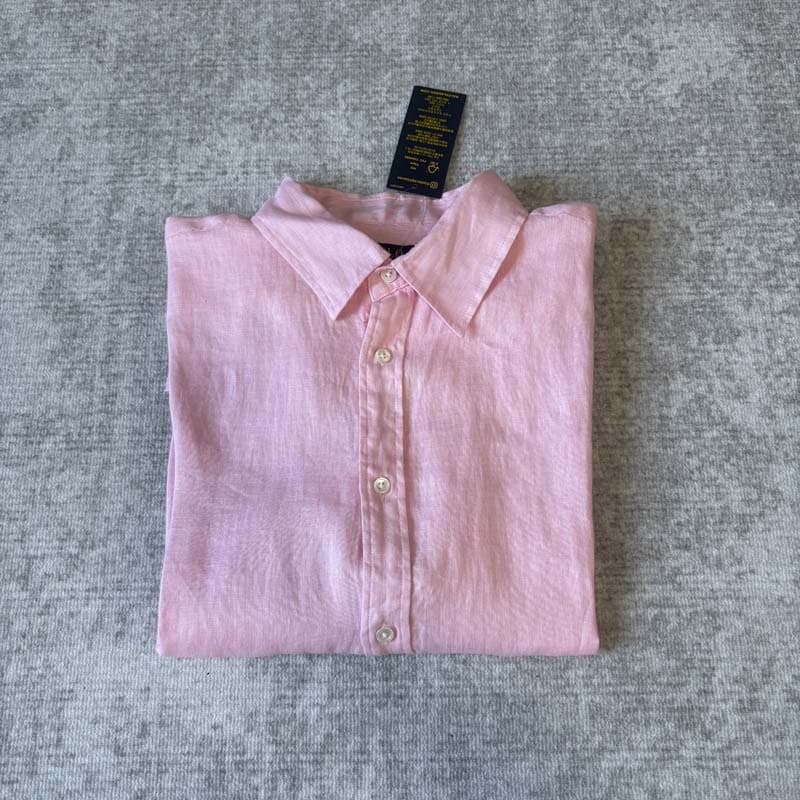 Pink light blue label